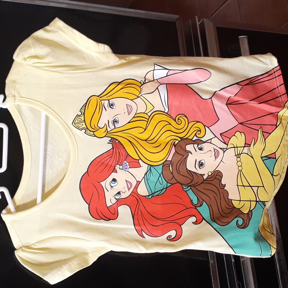 Little girls Disney princess shirt